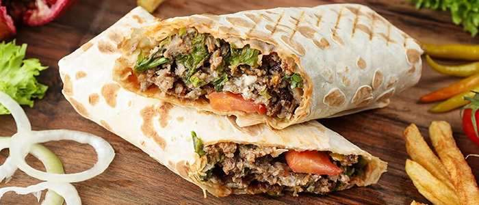 Beef Pitta Meal 
