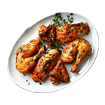 Chicken Wings Meal (5 Pcs) 