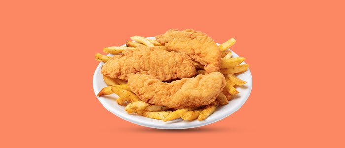 Chicken Strips Meal (5 Pcs) 