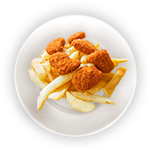 Kids Chicken Nuggets Meal (6pcs) 