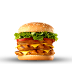 Regular Double Chicken Burger 
