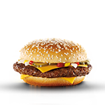 Regular Poco Loco Cheeseburger 