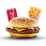 Poco Loco Cheeseburger Meal 